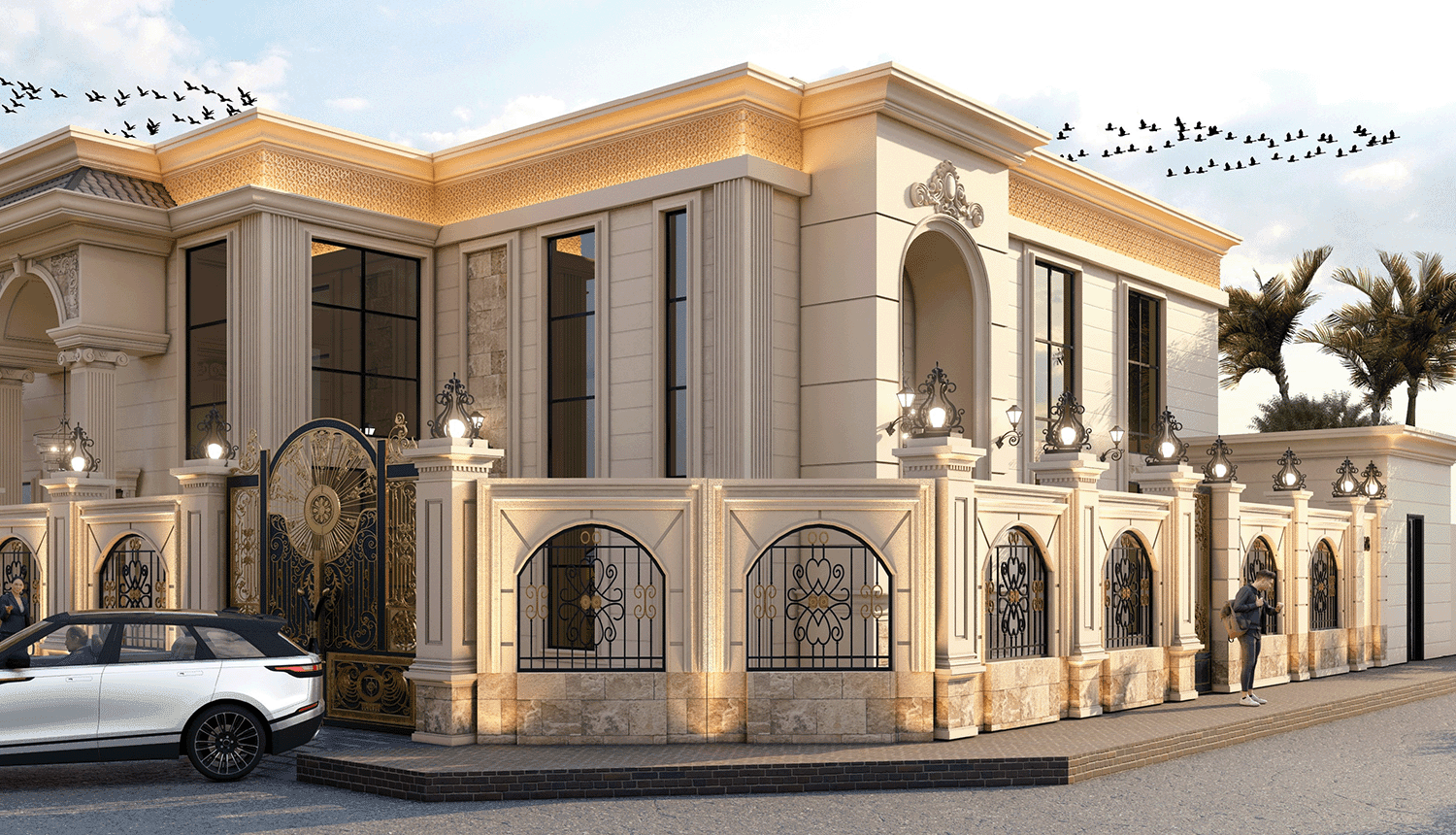 تصاميم فلل حديثة من الداخل والخارج