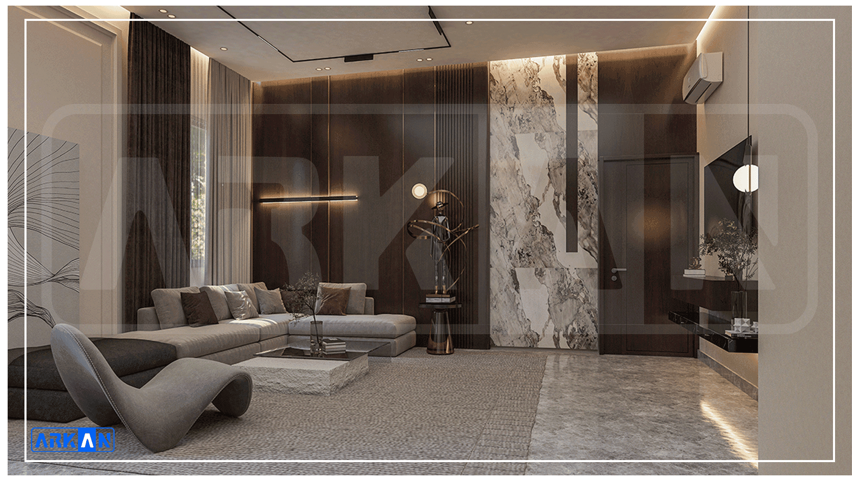 Background for Villa