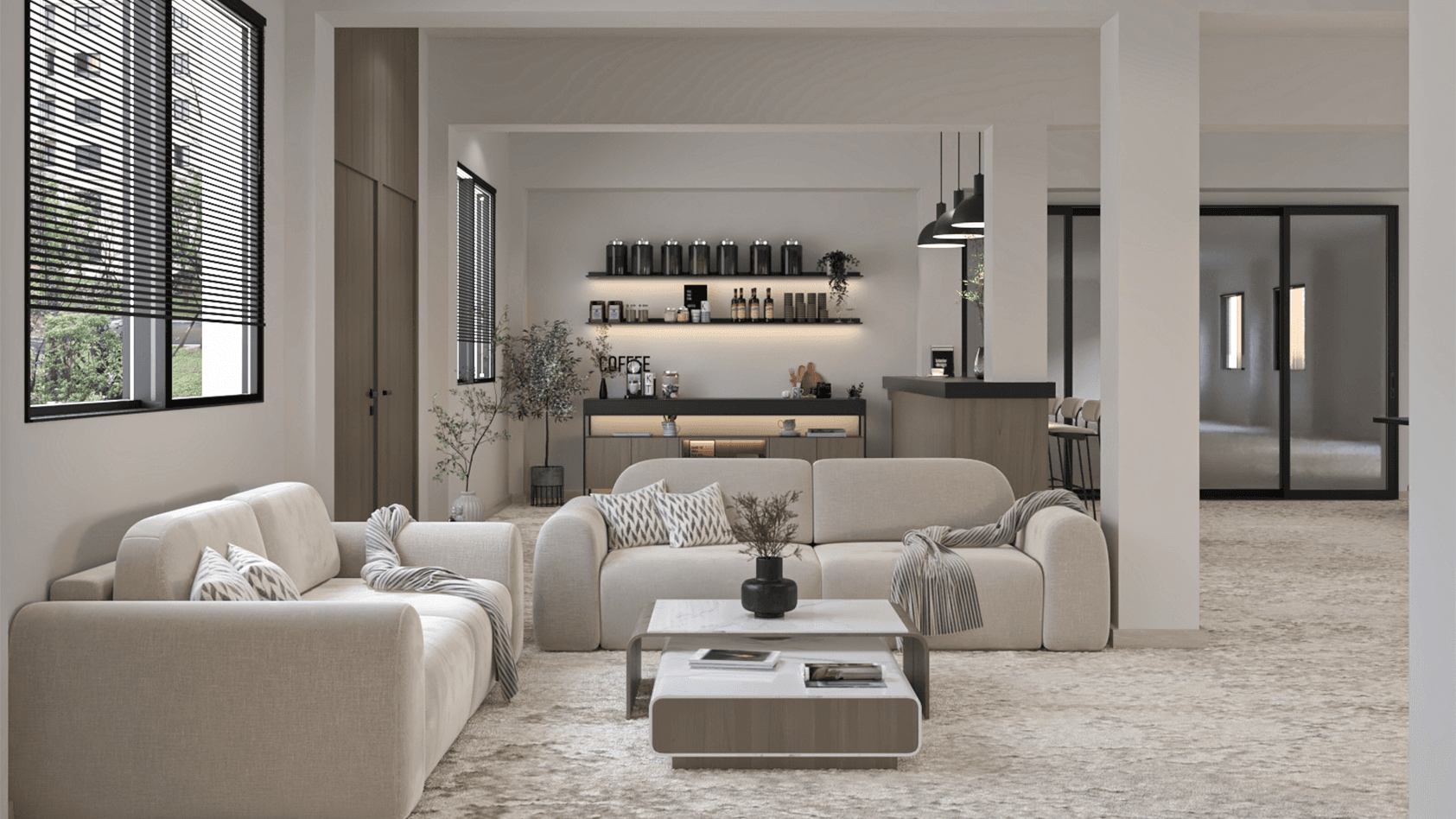 الديكور واعمال التشطيب